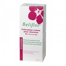 Coloration capillaire n°24 Cuivré Doré - Beliflor klessentiel.com