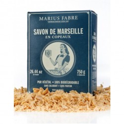 Savon de Marseille en copeaux - Marius Fabre klessentiel.com