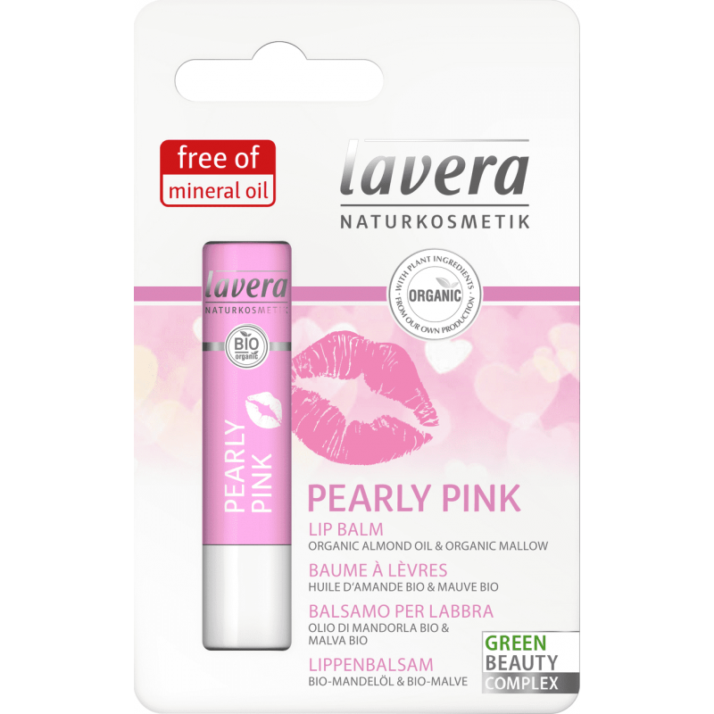 Baume à lèvre Pearly Pink - Lavera klessentiel.com