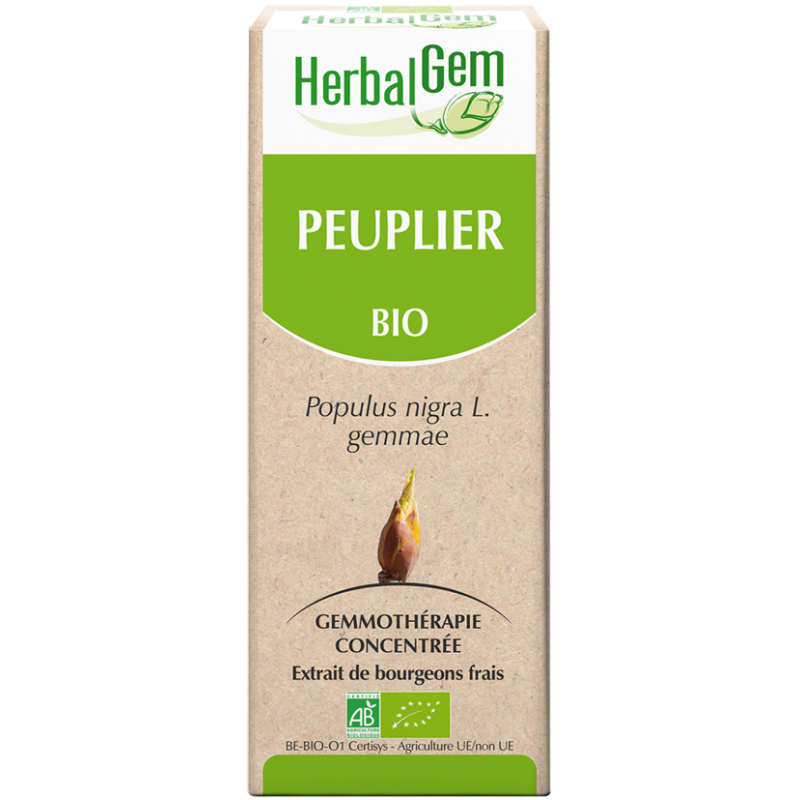 Peuplier - Herbalgem - klessentiel.com