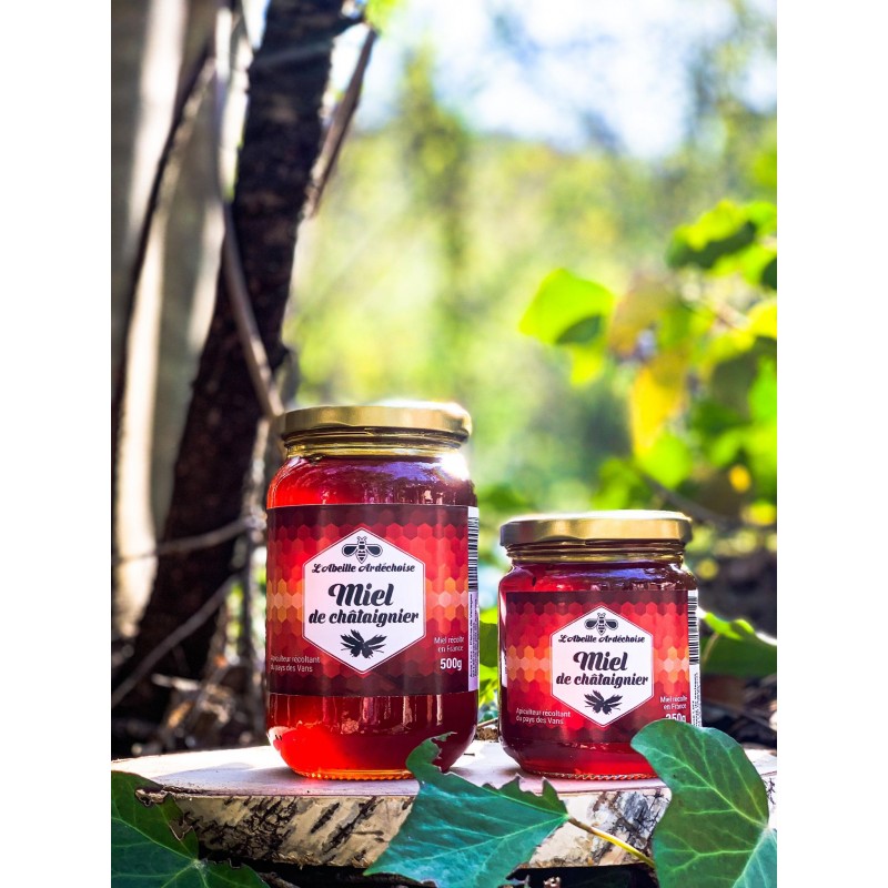 Miel de Châtaignier - L'Abeille Ardéchoise klessentiel.com Miel de Châtaignier - L'Abeille Ardéchoise klessentiel.com