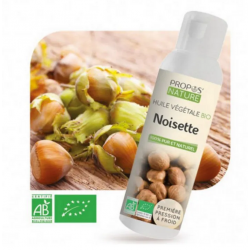 Huile végétale Noisette Bio - Propos Nature klessentiel.com