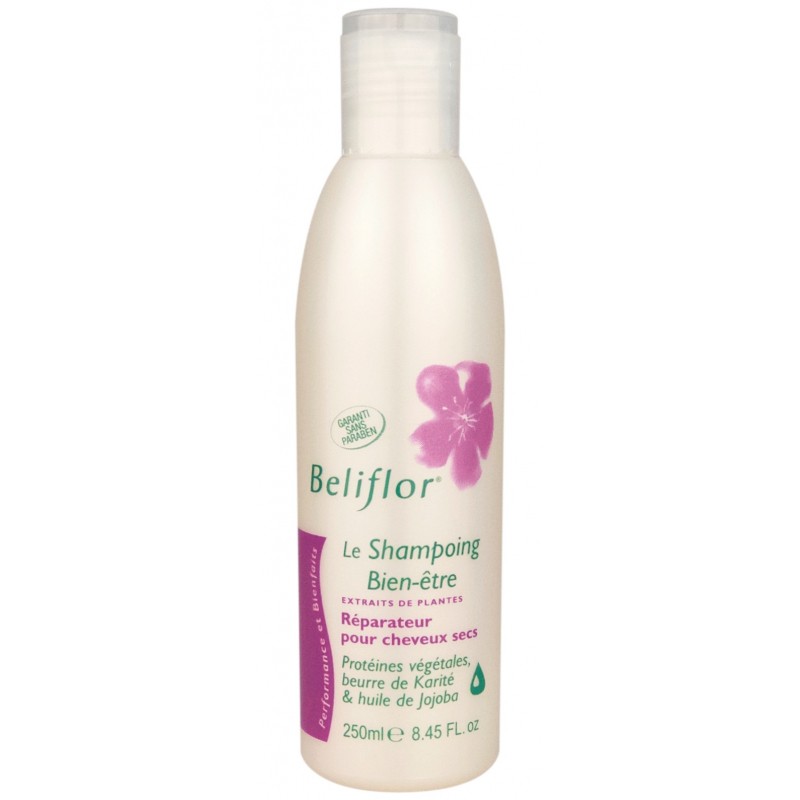 Shampoing réparateur cheveux secs Beliflor