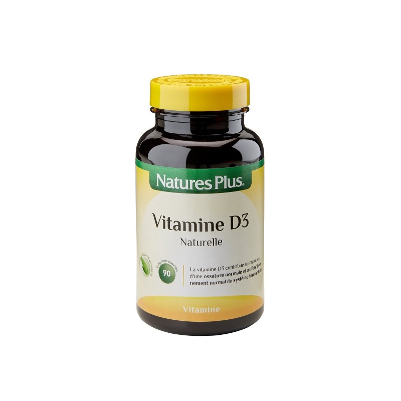 Vitamine D3 Nature's Plus klessentiel.com