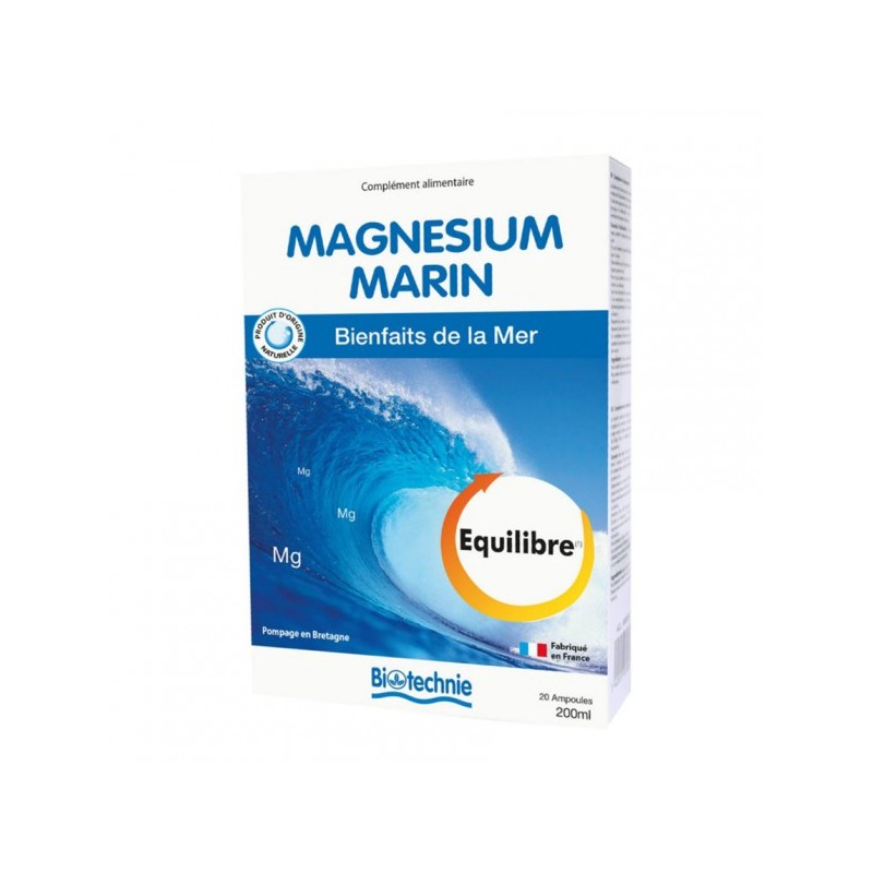 Magnésium marin Biotechnie klessentiel.com
