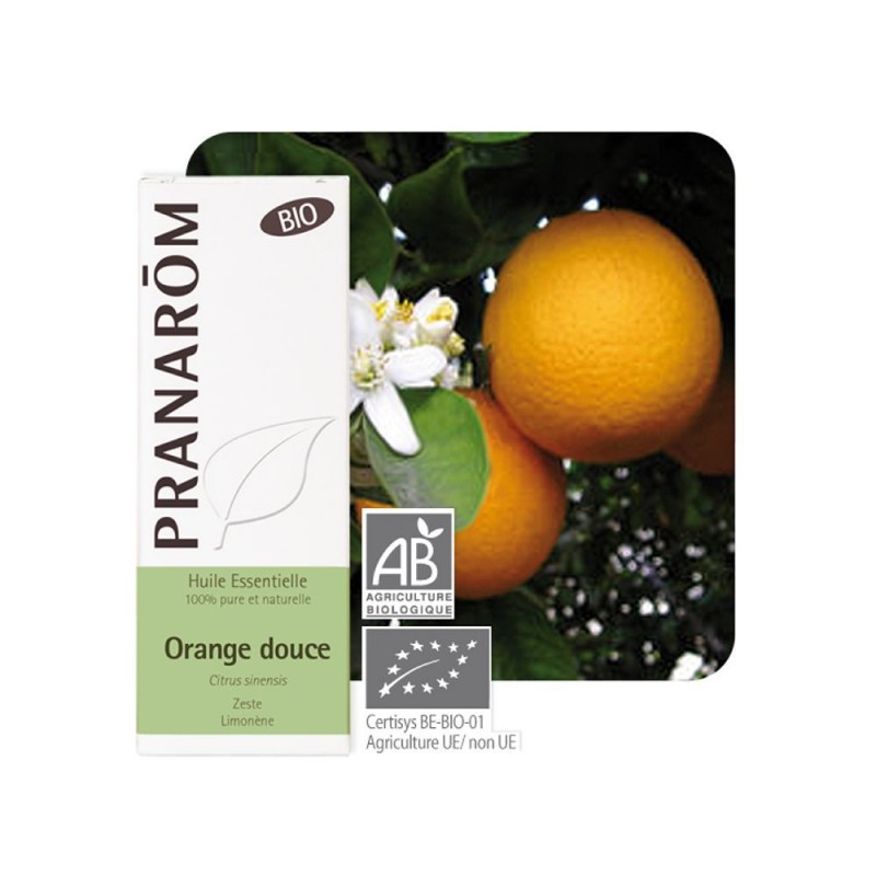 Huile essentielle Orange douce - Pranarom Klessentiel.com