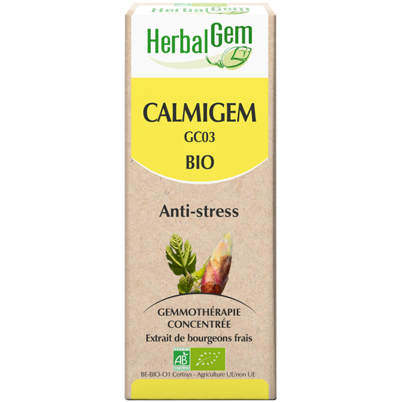 Calmigem complexe anti-stress bio - Herbalgem klessentiel.com