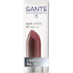 Rouge à lèvre n°10 Brown red – Sante Naturkosmetik klessentiel.com