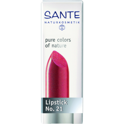 Rouge à lèvres n°21 Coral pink – Sante Naturkosmetik klessentiel.com